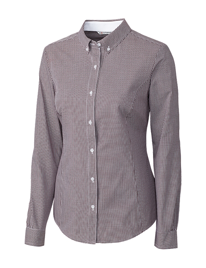 CUTTER & BUCK LCW04150 - Ladies' L/S Epic Easy Care Gingham