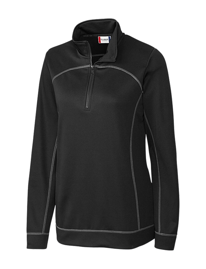 CUTTER & BUCK LQK00040 - Clique Ladies' Ladies Helsa Half Zip