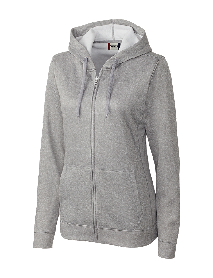 CUTTER & BUCK LQK00046 - Clique Ladies' Vaasa Full Zip Hoodie