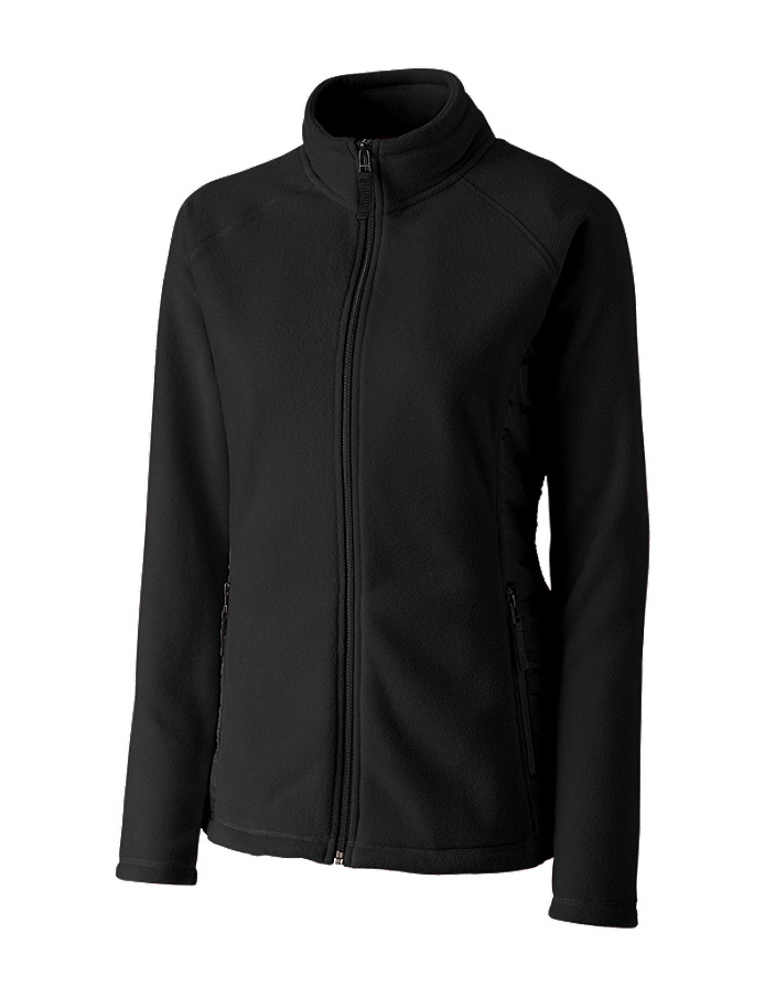CUTTER & BUCK LQO00043 - Clique Ladies' Summit Microfleece Hybrid Full Zip