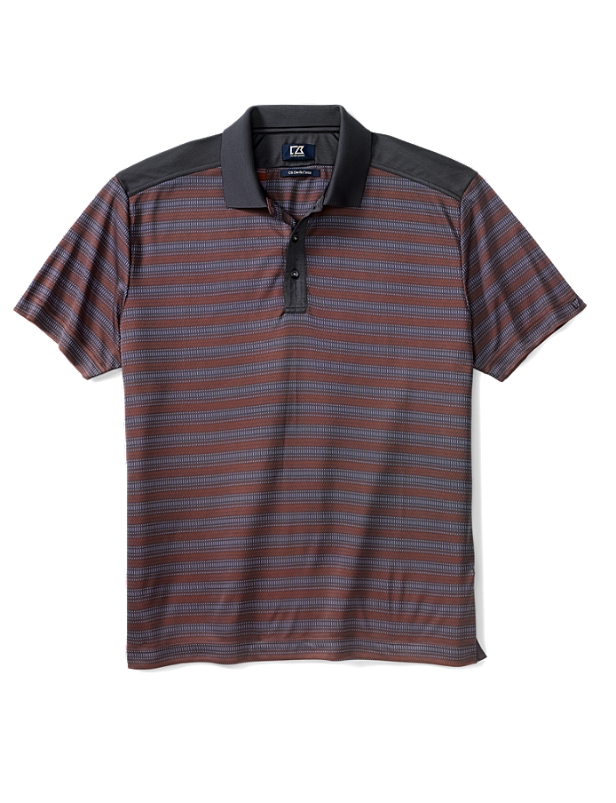 CUTTER & BUCK MCK00582 - Men's CB DryTec Luxe Wade Polo