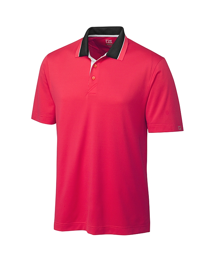 CUTTER & BUCK MCK00730 - Men's CB DryTec Etched Polo