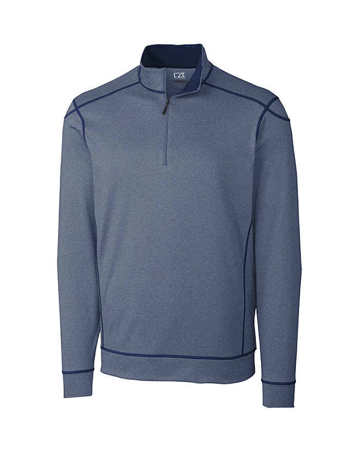 CUTTER & BUCK MCK00805 - Men's CB DryTec Green Lake Half Zip