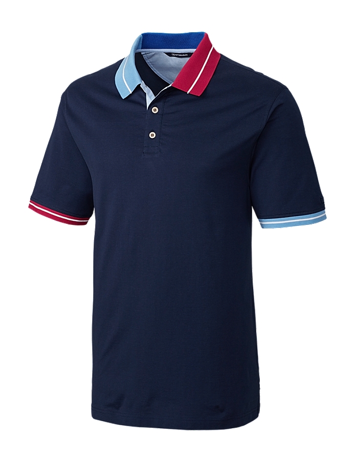 CUTTER & BUCK MCK00978 - Men's Three Color Collar