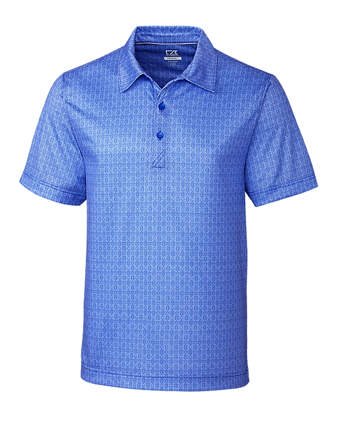 CUTTER & BUCK MCK09199 - Men's Beach Drive Print Polo