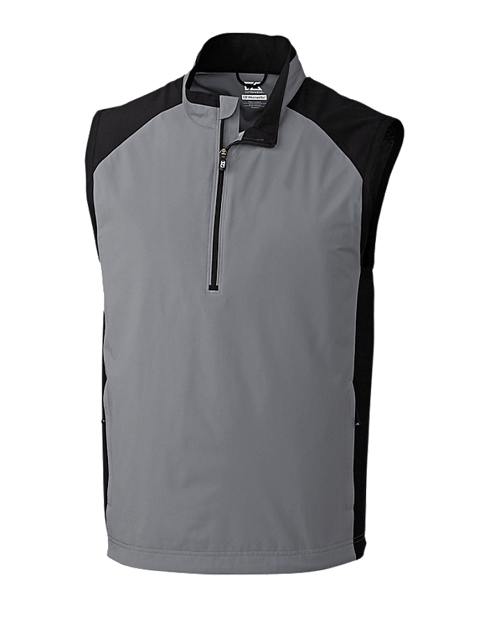 CUTTER & BUCK MCO09829 - Men's CB WeatherTec Summit Half Zip Vest