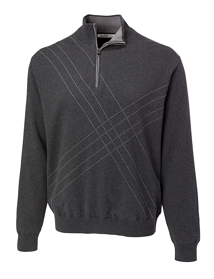 CUTTER & BUCK MCS01850 - Men's Peak Half Zip Wind Sweater