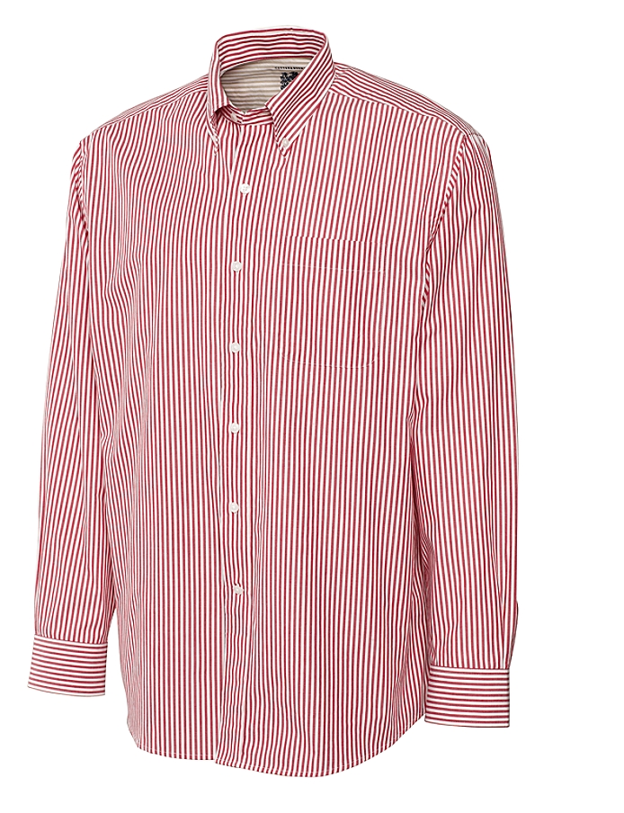 CUTTER & BUCK MCW01743 - Men's L/S Cutter Bengal Stripe