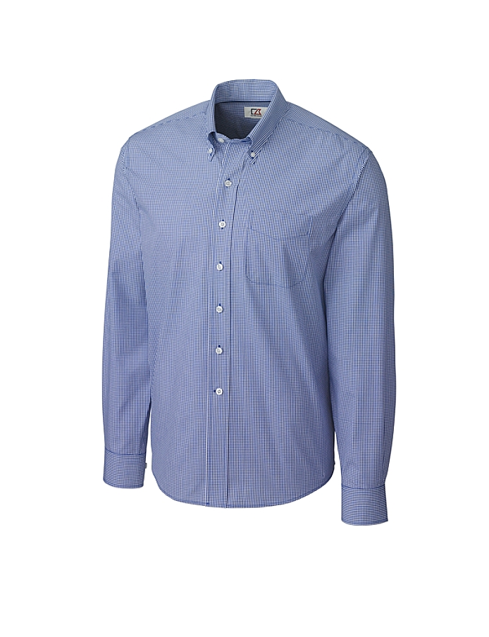 CUTTER & BUCK MCW01878 - Men's L/S Epic Easy Care Gingham