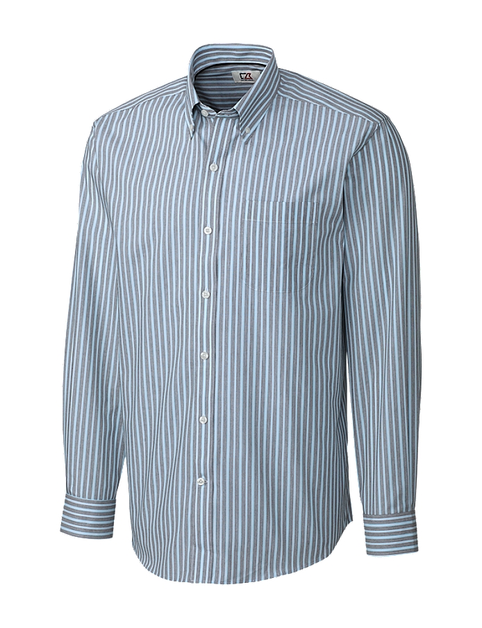 CUTTER & BUCK MCW02057 - Men's L/S New Epic Easy Care Multi Stripe