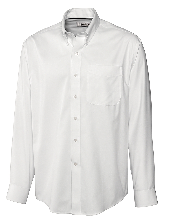 CUTTER & BUCK MCW09180 - Men's L/S Epic Easy Care Fine Twill