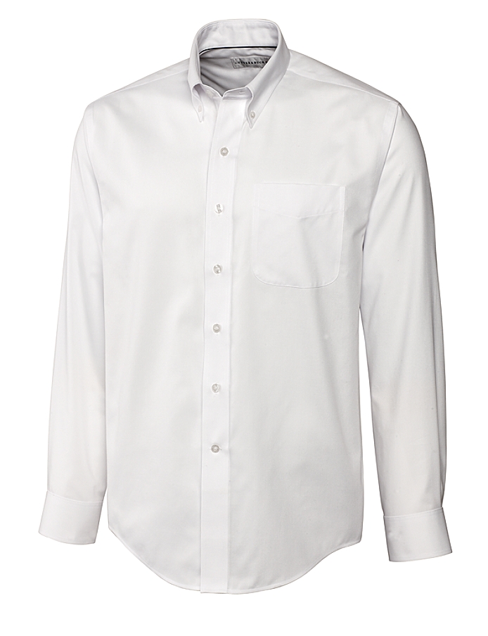 CUTTER & BUCK MCW09316 - Men's L/S Epic Easy Care Royal Oxford