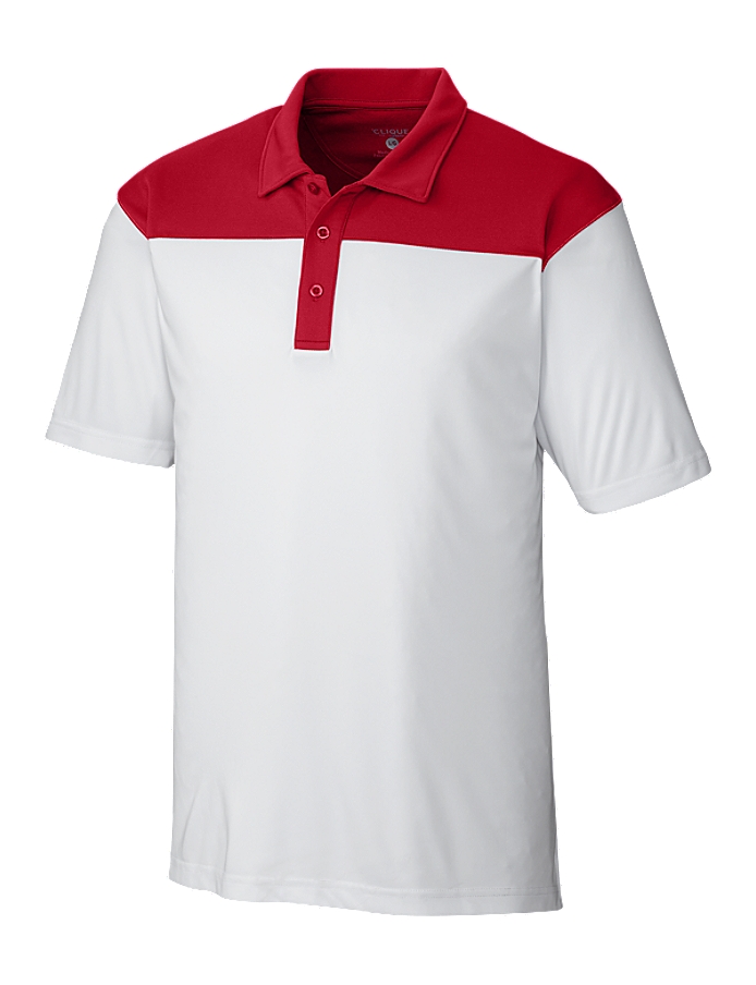 CUTTER & BUCK Clique MQK00050 - Men's Parma Colorblock Polo