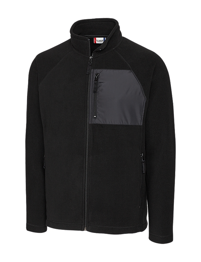 CUTTER & BUCK MQO00057 - Clique Men's Summit Microfleece Hybrid Full Zip