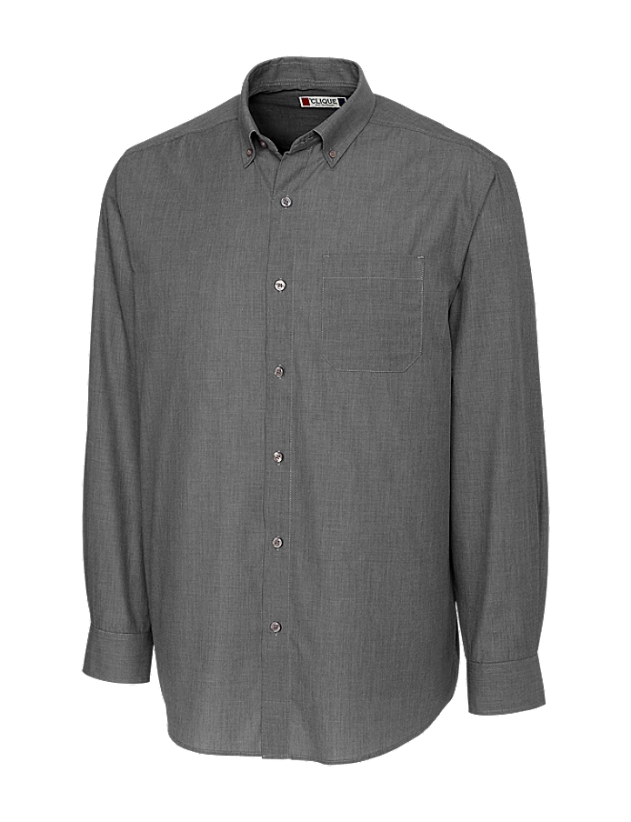 CUTTER & BUCK MQW00010 - Clique Men's Halden Stain Resistant L/S