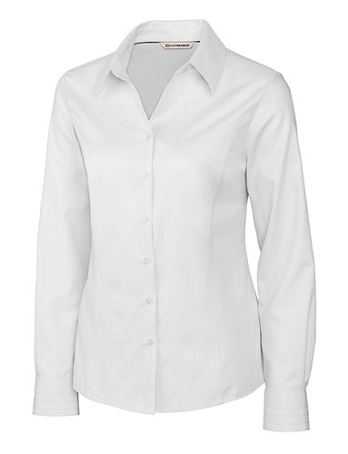 CUTTER & BUCK WCW08394 - Ladies' L/S Epic Easy Care Fine Twill