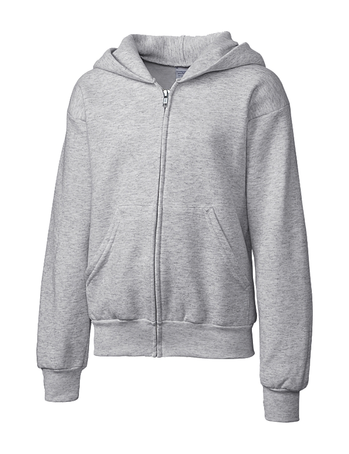CUTTER & BUCK YRK03001 - Youth Clique Basics Flc F/Z Hoodie