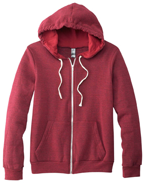 Canvas 3909 - Unisex Triblend Sponge Fleece Full-Zip Sweatshirt