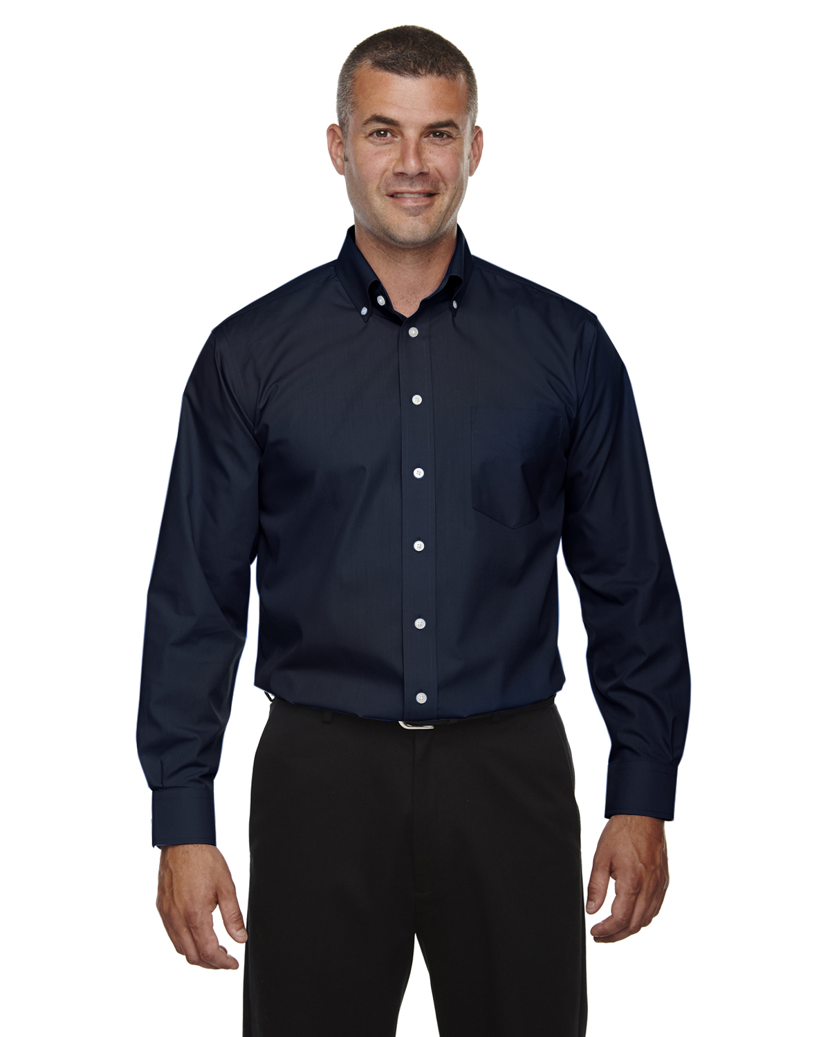 Devon & Jones D620T - Men's Tall Crown Collection Solid Broadcloth