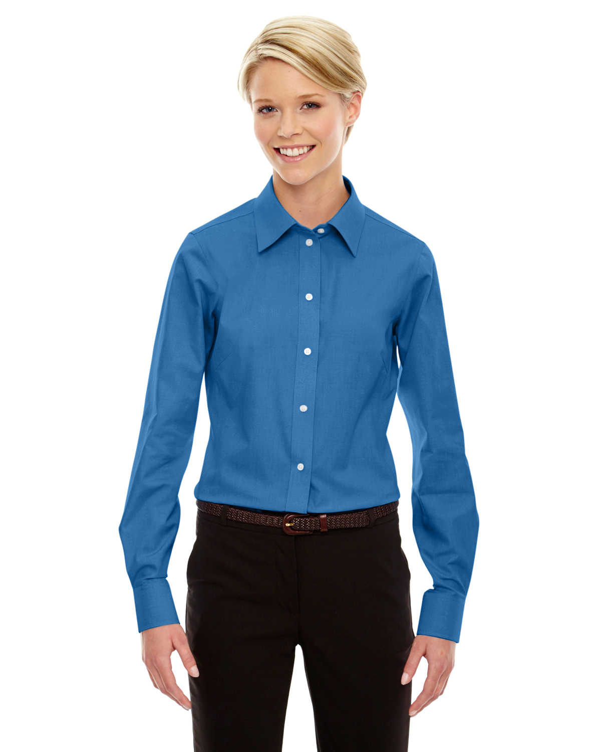 Devon & Jones D630W - Ladies' Crown Collection Solid Oxford