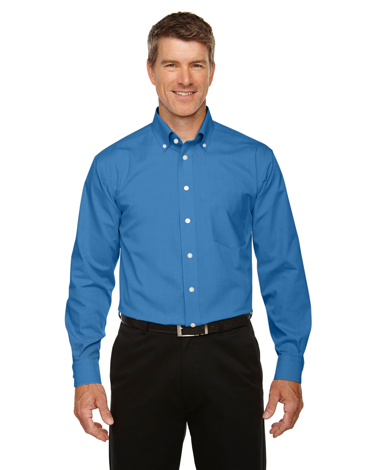 Devon & Jones D630 - Men's Crown Collection Solid Oxford