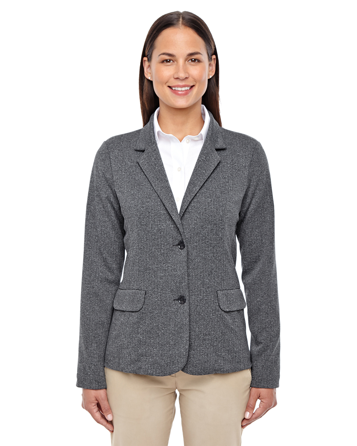Devon & Jones D886W - Ladies' Fairfield Herringbone Soft Blazer