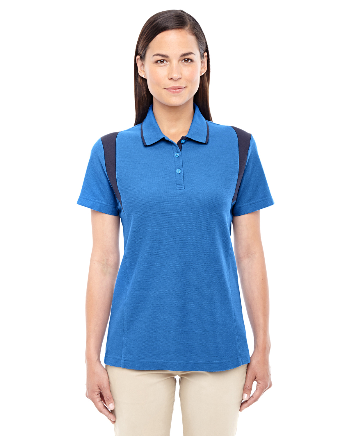 Devon & Jones DG180W - Ladies' DRYTEC20 Performance Colorblock Polo