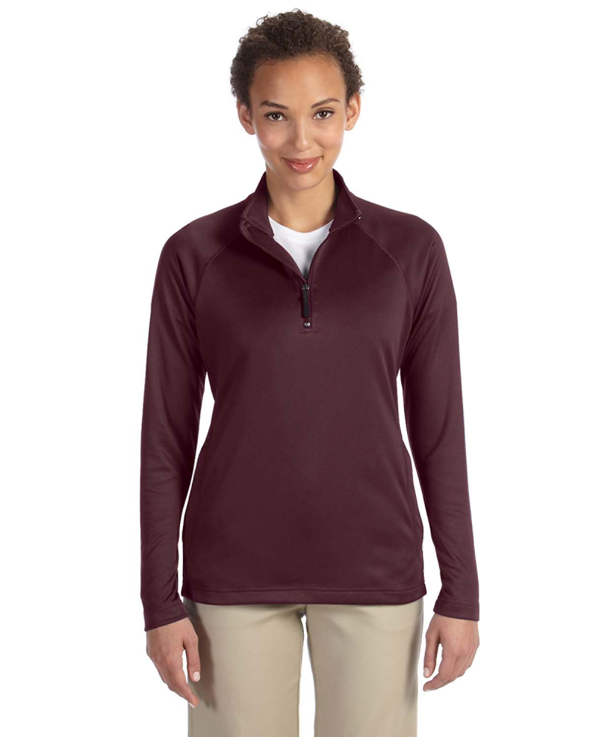 Devon & Jones DG440W - Stretch Tech-Shell Compass Quarter-Zip