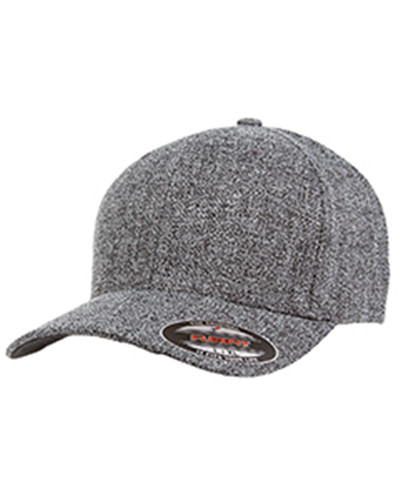 Flexfit 6355 - Adult Poly Melange Heather Stretch Cap