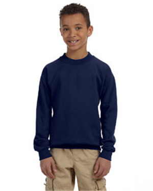 Gildan G180B Youth  7.75 oz. Heavy Blend50/50 Fleece Crew