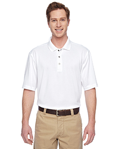 Harriton M345 - Men's Advantage IL Snap Placket Performance Polo