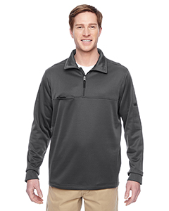 Harriton M730 - Adult Task Performance Fleece Half-Zip Jacket