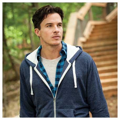 Roots73 TM18702 - Men's Sandylake F/Z Hoody