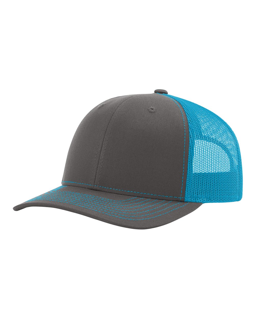 click to view Charcoal/ Neon Blue