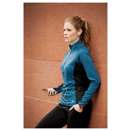 click to view Pacific Blue Heather/Black