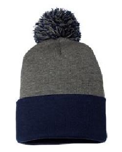 click to view Dark Heather Grey/ Navy
