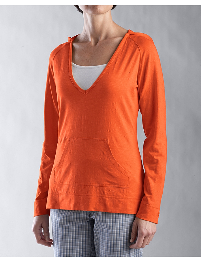 CUTTER & BUCK LCK02214 - Ladies' L/S Social Hooded Tee