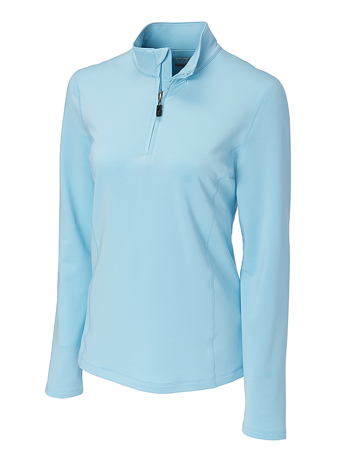 CUTTER & BUCK LCK02425 - Ladies' CB DryTec Fleece In Motion Mock