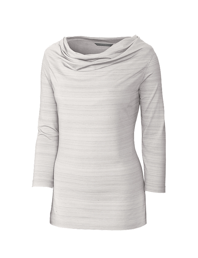 CUTTER & BUCK LCK02503 - Ladies' CB DryTec Three Quarters Sleeve Highland Park Cowl