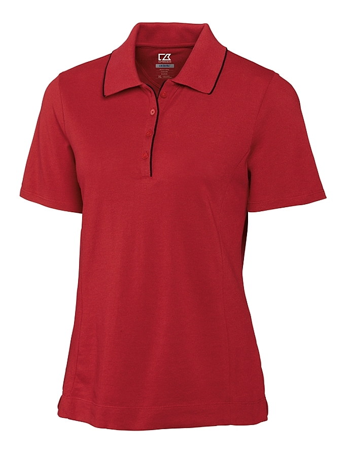 CUTTER & BUCK LCK08415 - Ladies' CB DryTec Cutter Tipped Polo