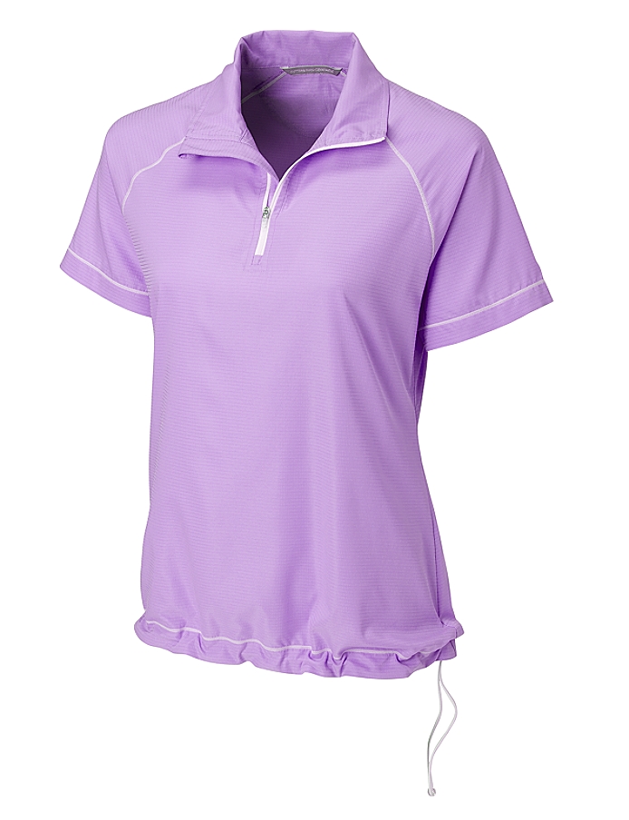 CUTTER & BUCK LCO01192 - Ladies' CB WindTec Echo Half Sleeve Half Zip