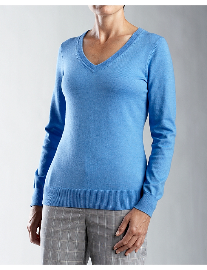 CUTTER & BUCK LCS04734 - Ladies' Legend Supima Cotton V-neck