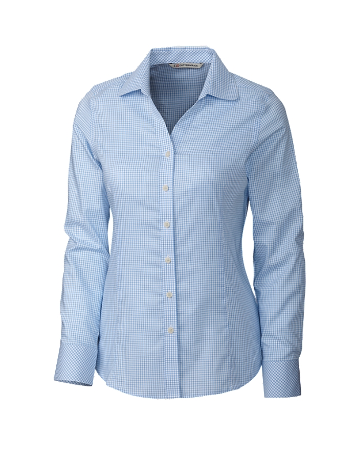 CUTTER & BUCK LCW04148 - Ladies' LS Epic Easy Care Tattersall