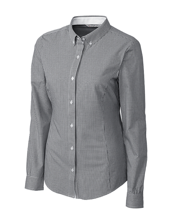 CUTTER & BUCK LCW04150 - Ladies' L/S Epic Easy Care Gingham
