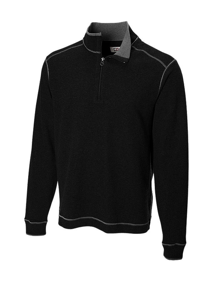 CUTTER & BUCK MCK00492 - Men's Overtime Half Zip Overknit