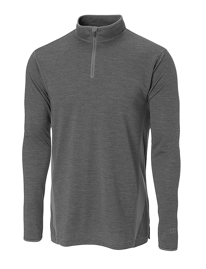 CUTTER & BUCK MCK00549 - Men's CB DryTec L/S Hudson Bay Mock