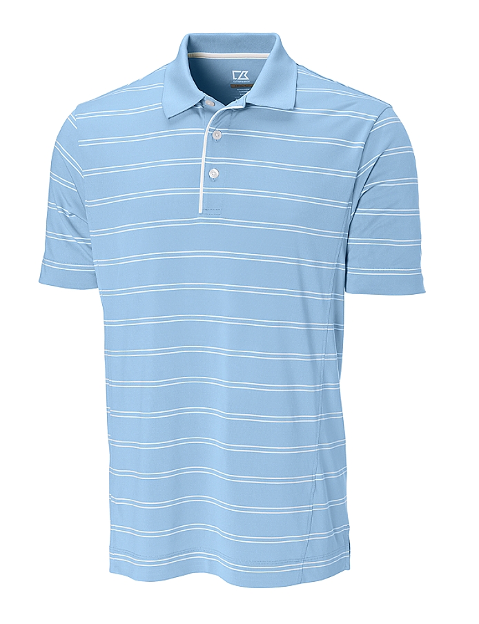 CUTTER & BUCK MCK00659 - Men's CB DryTec Hawthorne Stripe