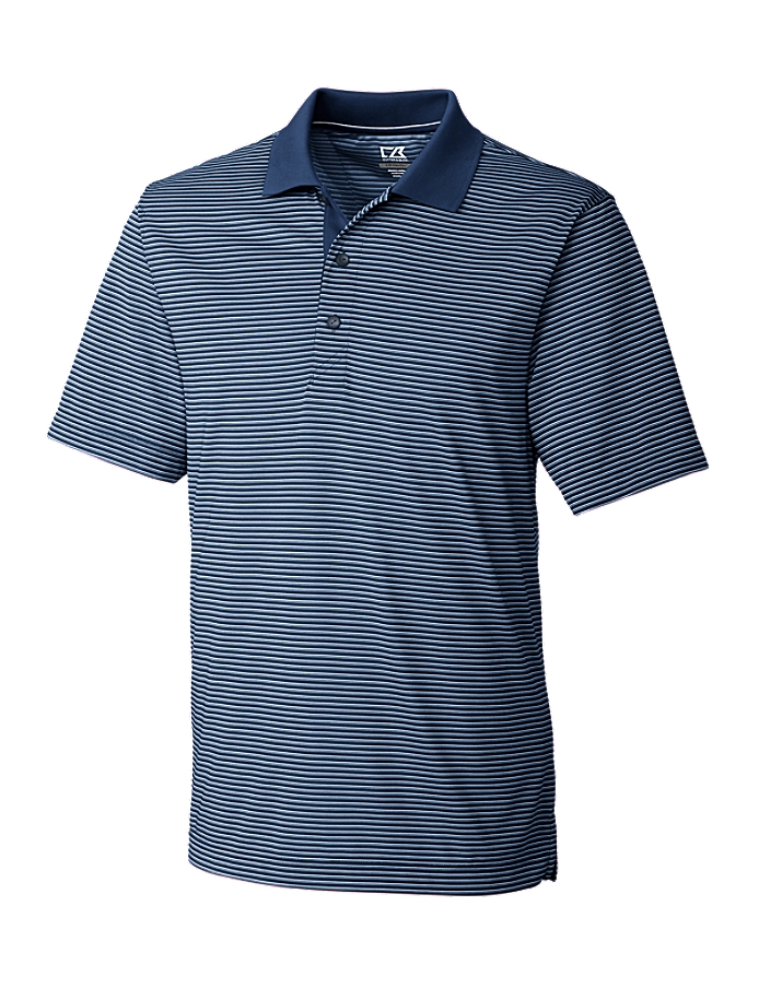 CUTTER & BUCK MCK00869 - Men's CB DryTec Grandview Stripe