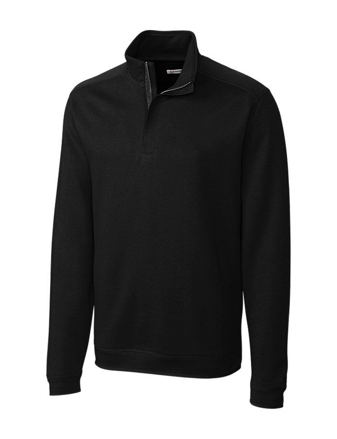 CUTTER & BUCK MCK00985 - Men's L/S Pima Decatur Half Zip