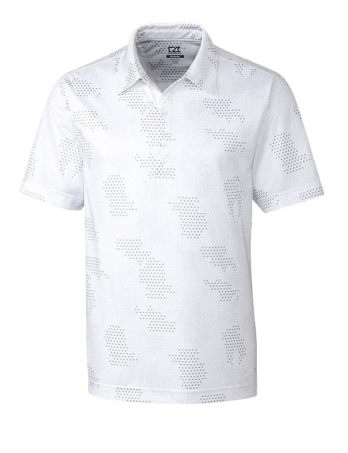 CUTTER & BUCK MCK09189 - Men's Particle Print Polo